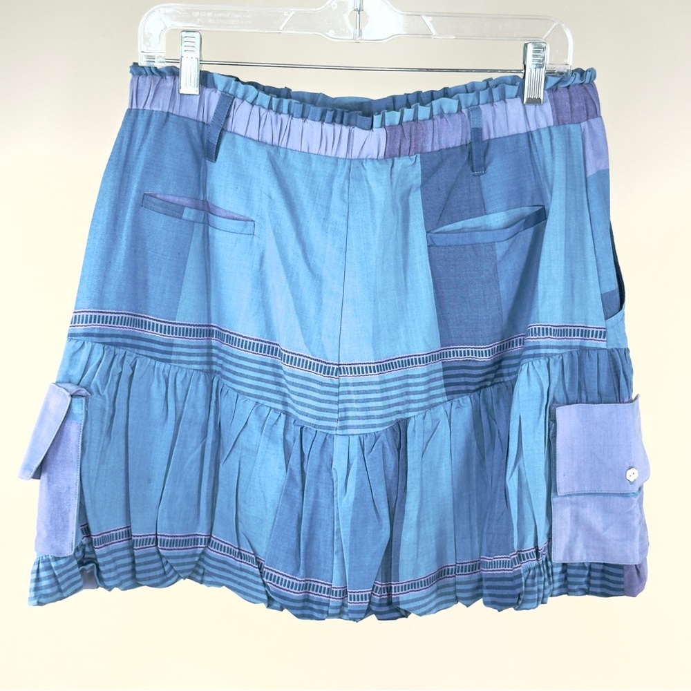NWT Abacaxi NYC mported 100% Cotton Hand Made Skirt Sz M - Picture 9 of 11